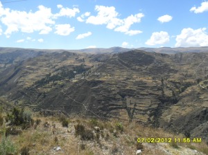 Canipaco river valley